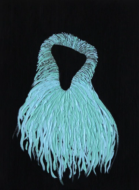 Ezequiel Albanell. Macaco III, 40 x 30 cm
