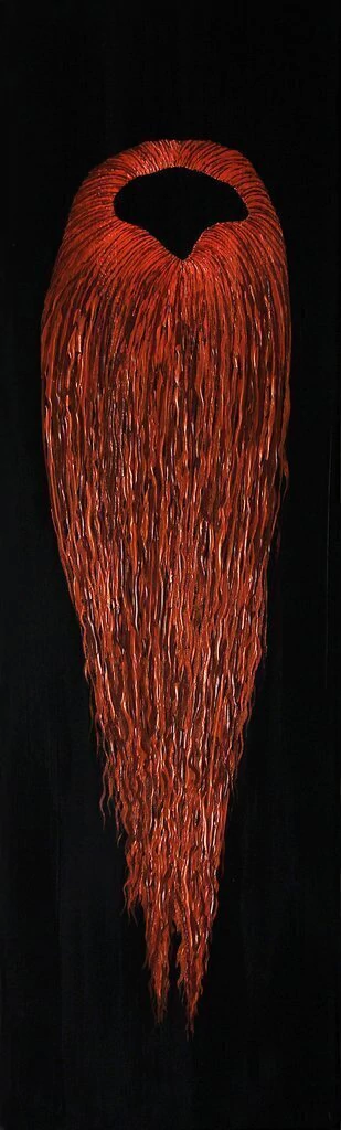 Ezequiel Albanell. Peludo dorado, 100 x 30 cm