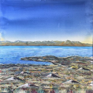 Fernando Brizuela. Paisajes del sur, 60 x 60 cm