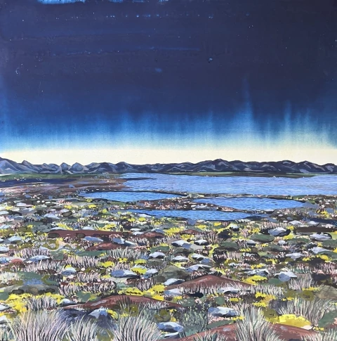 Fernando Brizuela. Paisajes del sur I, 60 x 60 cm