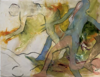 Sofia Mastai. In Utero XI, 174 x 200 cm