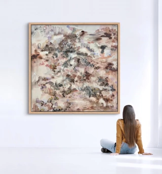 Daniela Ramsfelder. Sin Título, 146 x 133 cm. - comprar online