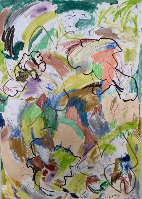 Sofia Gallo. Sin titulo, 108 x 78 cm