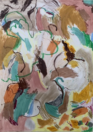 Sofia Gallo. Sin titulo, 108 x 78 cm