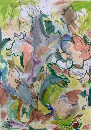 Sofia Gallo. Sin titulo, 108 x 78 cm