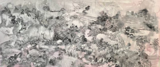 Daniela Ramsfelder. Japón Pop VIII, 100 x 200 cm