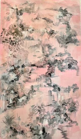 Daniela Ramsfelder. Japón Pop VII, 160 x 95 cm