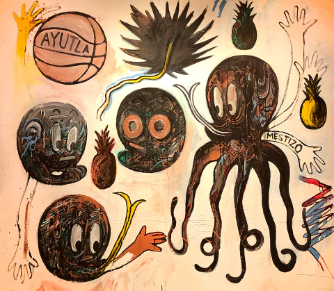 JAIME RUIZ. KRAKEN MESTIZO III. 180 x 200 CM