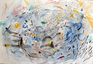 Maria Marta Fasoli, Sin titulo, 62 x 82 cm