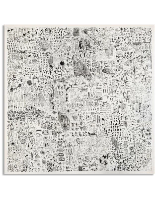 Diego Cossettini. La partida, 180 x 180 x 5 cm - comprar online