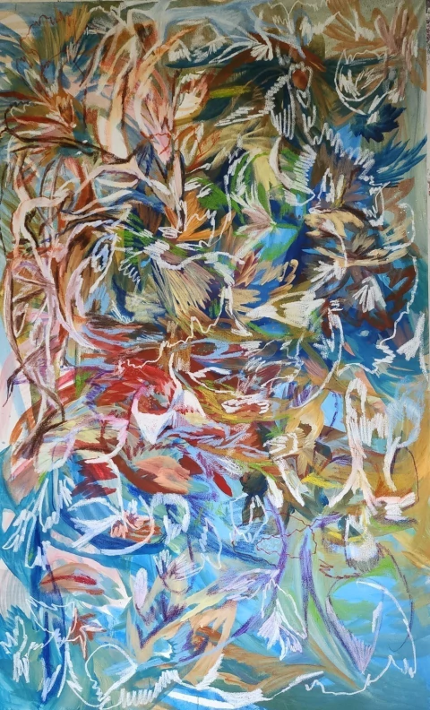 Dolores Castaño. Sin titulo, 140 x 80 cm - comprar online