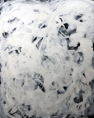 Fernando Poggio. LM II, 200 x 160 cm