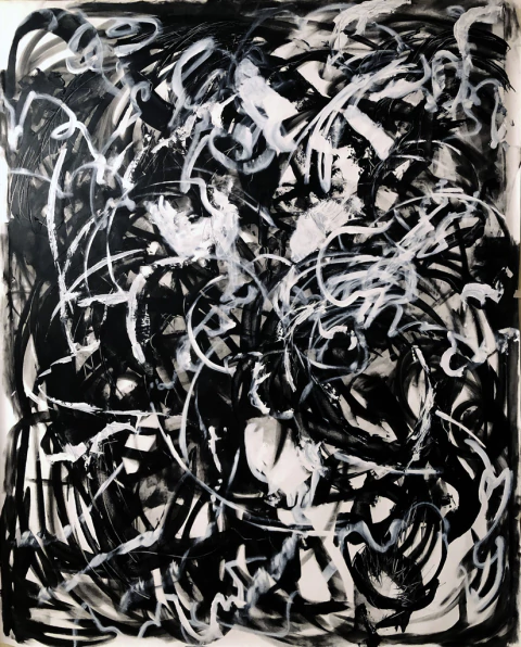 Fernando Poggio. LM IV, 200 x 160 cm