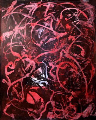 Fernando Poggio. LM V, 200 x 160 cm