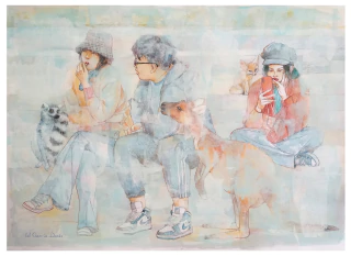 Val García Duran. Londres II, 35 x 50 cm