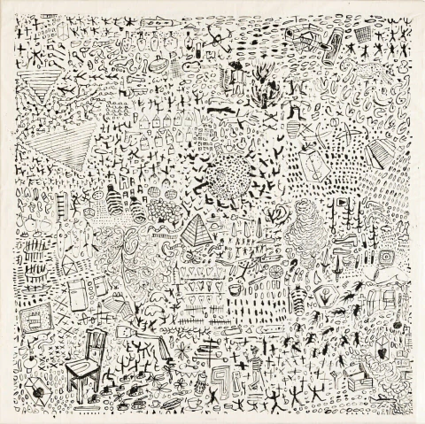 Diego Cossettini. Breve historia de una silla, 140 x 140 cm