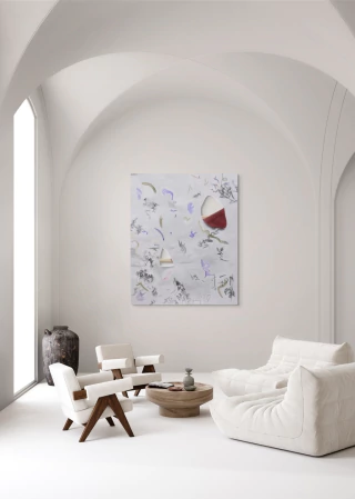 Maria Ferrari Hardoy. Sin titulo, 160 x 130 cm