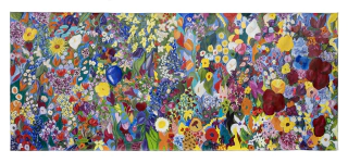 Rosario Lopez Ercoli. Sin titulo, 200 x 500 cm