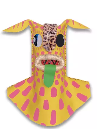 GABRIEL GARCILAZO. MÁSCARAS DE PROPAGANDA #8. 55 x 45 x 20 CM. - comprar online