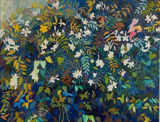 Catalina White. Medianera, 100 x 130 cm