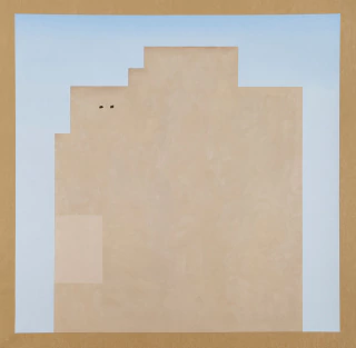 Julián Medina. Medianera (Salta y Venezuela), 93 x 93,5 cm