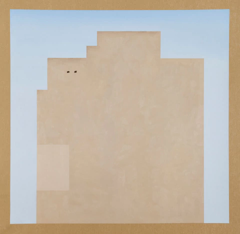 Julián Medina. Medianera (Salta y Venezuela), 93 x 93,5 cm
