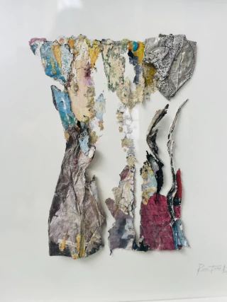 Adriana Rostovsky. Micro-historias ll, 44 x 44 x 5 cm