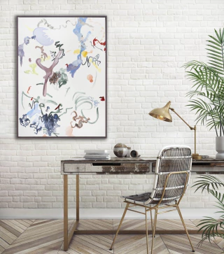 María Ferrari Hardoy. Sin titulo, 98 x 72 cm