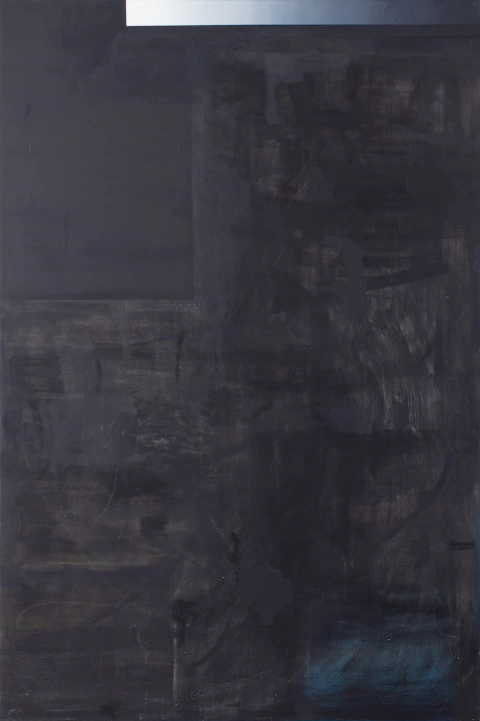 Martín Tisnés . Sin título II, 155 x 103 cm