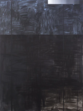 Martín Tisnés . Sin título II, 200 x 150 cm