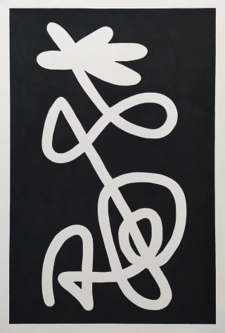 Nicolas De Caro. Notas de Keep II, 150 x 100 cm