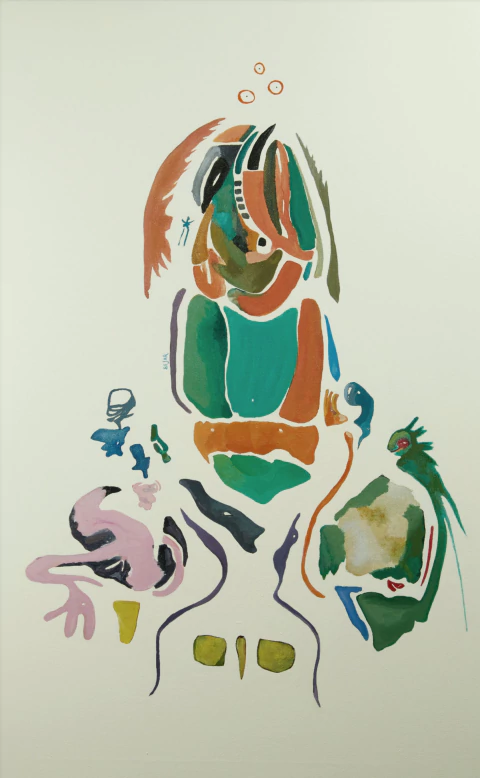Leandro Bejar. Número 5, 90 x 140 cm - comprar online