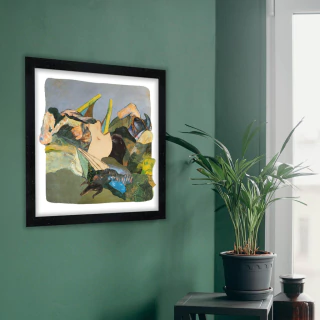 Juana Simona. El Inicio, 40 x 40 cm