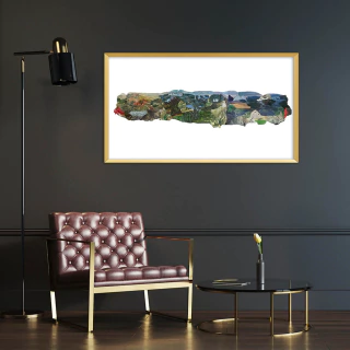 Juana Simona. Valle, 55 x 140 cm