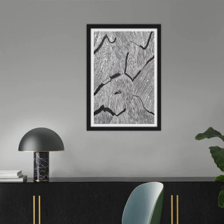 ERNESTO ALVA. FLUJOS II. 118 X 78 CM.