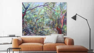 Adrian Paiva. Sin Título, 150x200cm