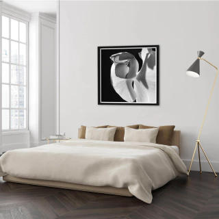 Agnes Lanfranco. Langosta, 100 x 100 cm