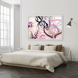 ALAN HERNÁNDEZ. DEL AMOR Y OTROS DEMONIOS. 100 X 70 CM