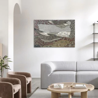 Azul Van Peborgh. Sin titulo, 99 x 128 cm