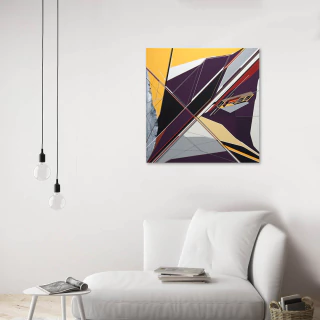ANÍBAL CATALÁN. TSL-01. 100 X 100 CM.