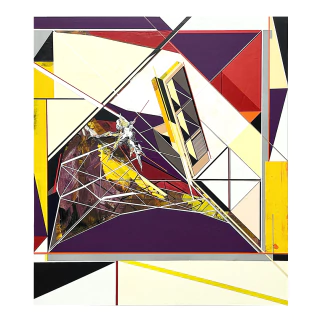 ANÍBAL CATALÁN. TSL / MORPHOSPACE 001. 84 x74 CM