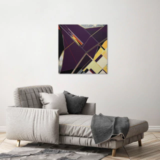 ANÍBAL CATALÁN. TSL-02 . 100x100 CM.