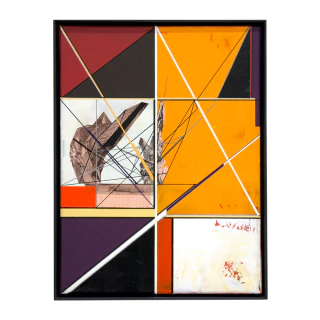 ANÍBAL CATALÁN. TSL/VECTORIAL DEBRIS (SUTJESKA II). 41 x 31 CM