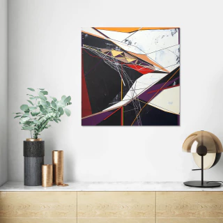 ANÍBAL CATALÁN. TSL-08 . 100x100 CM.