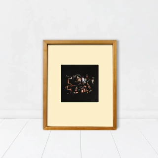 GABRIEL GARCILAZO. CÓDICE VAQUERO XI, 44 X 36 CM - comprar online