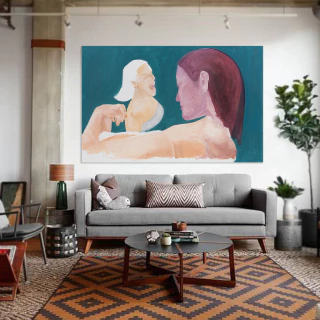 Elina Carullo. Sin titulo, 130 x 200 cm
