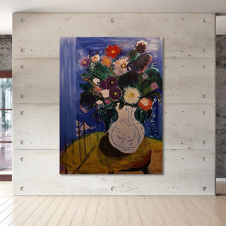 Facundo Maldonado. Flores de Henri para la Capitana ,200 x 150cm