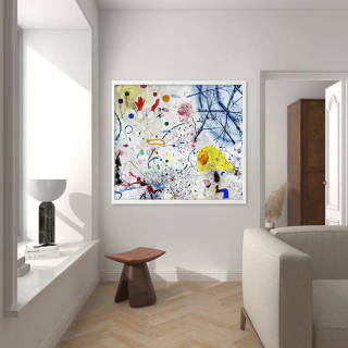 Maria Marta Fasoli. Sin titulo, 140 x 127 cm