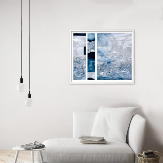 Maria Marta Fasoli. Corrientes paralelas, 70 x 90 cm