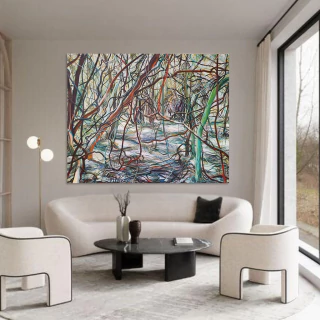 Adrian Paiva. Sin título, 160 x 200 cm